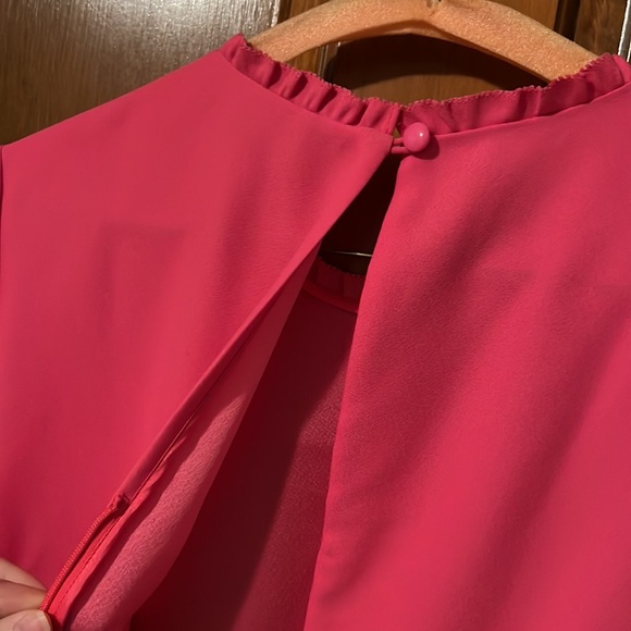 Kate Spade BubbleGum Pink Dress, Size 4 - Picture 4 of 9